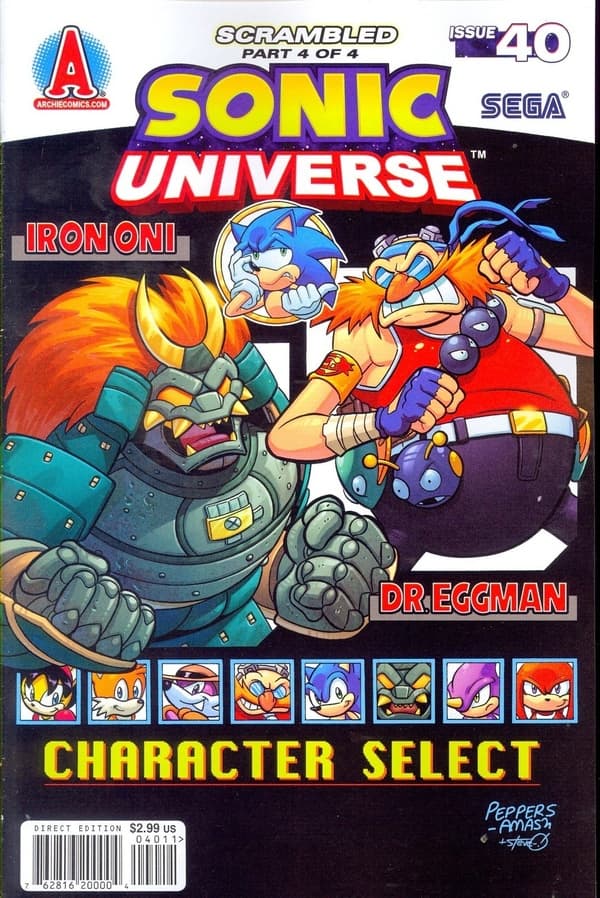 Sonic Universe #40 cover