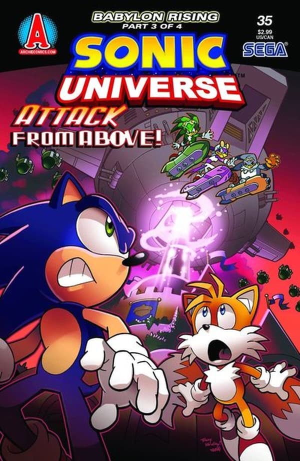 Sonic Universe #35 cover
