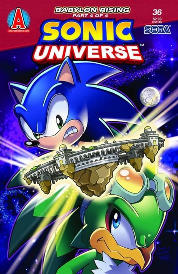 Sonic Universe #36 cover