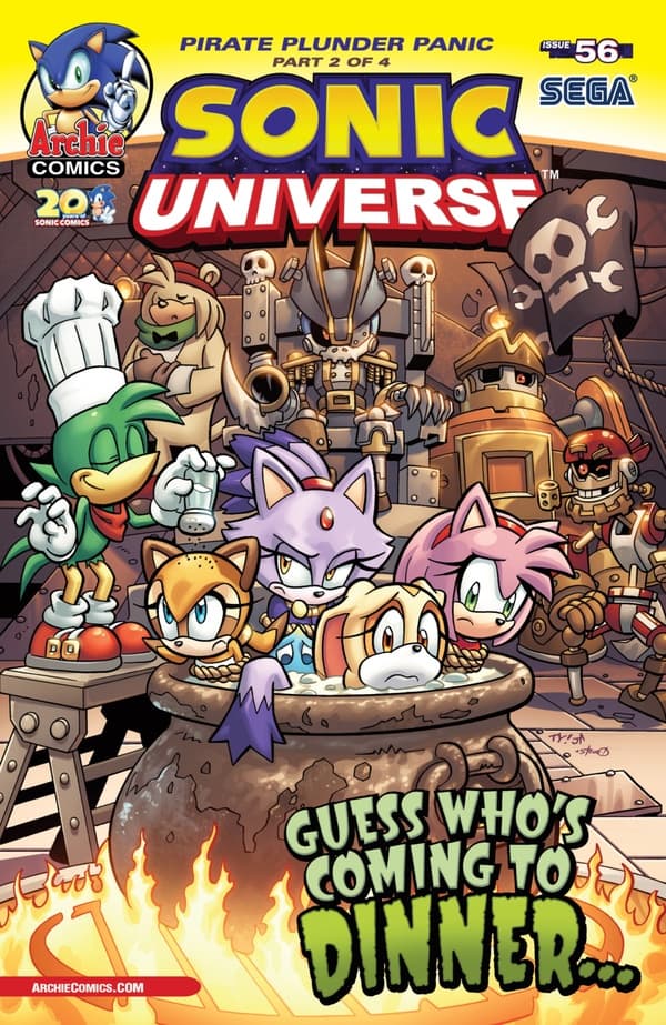 Sonic Universe #56 cover