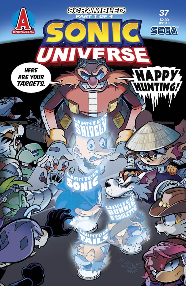 Sonic Universe #37 cover