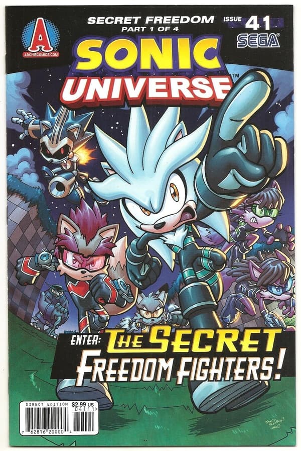 Sonic Universe #41 cover