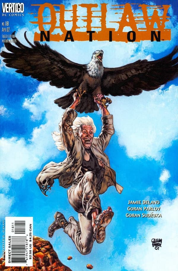 Outlaw Nation #18 cover