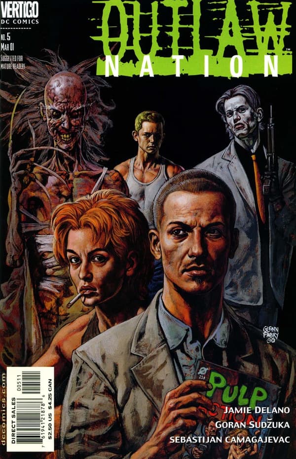 Outlaw Nation #5 cover
