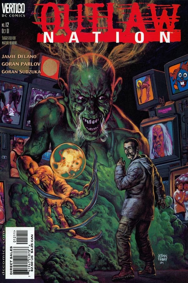 Outlaw Nation #12 cover