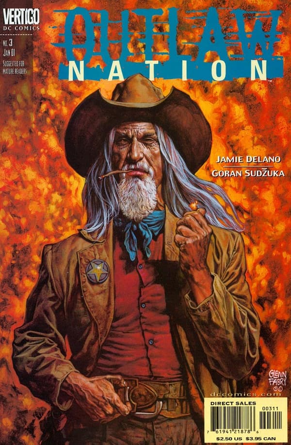 Outlaw Nation #3 cover