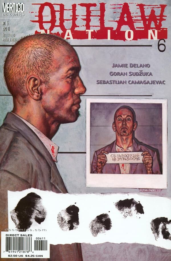 Outlaw Nation #6 cover
