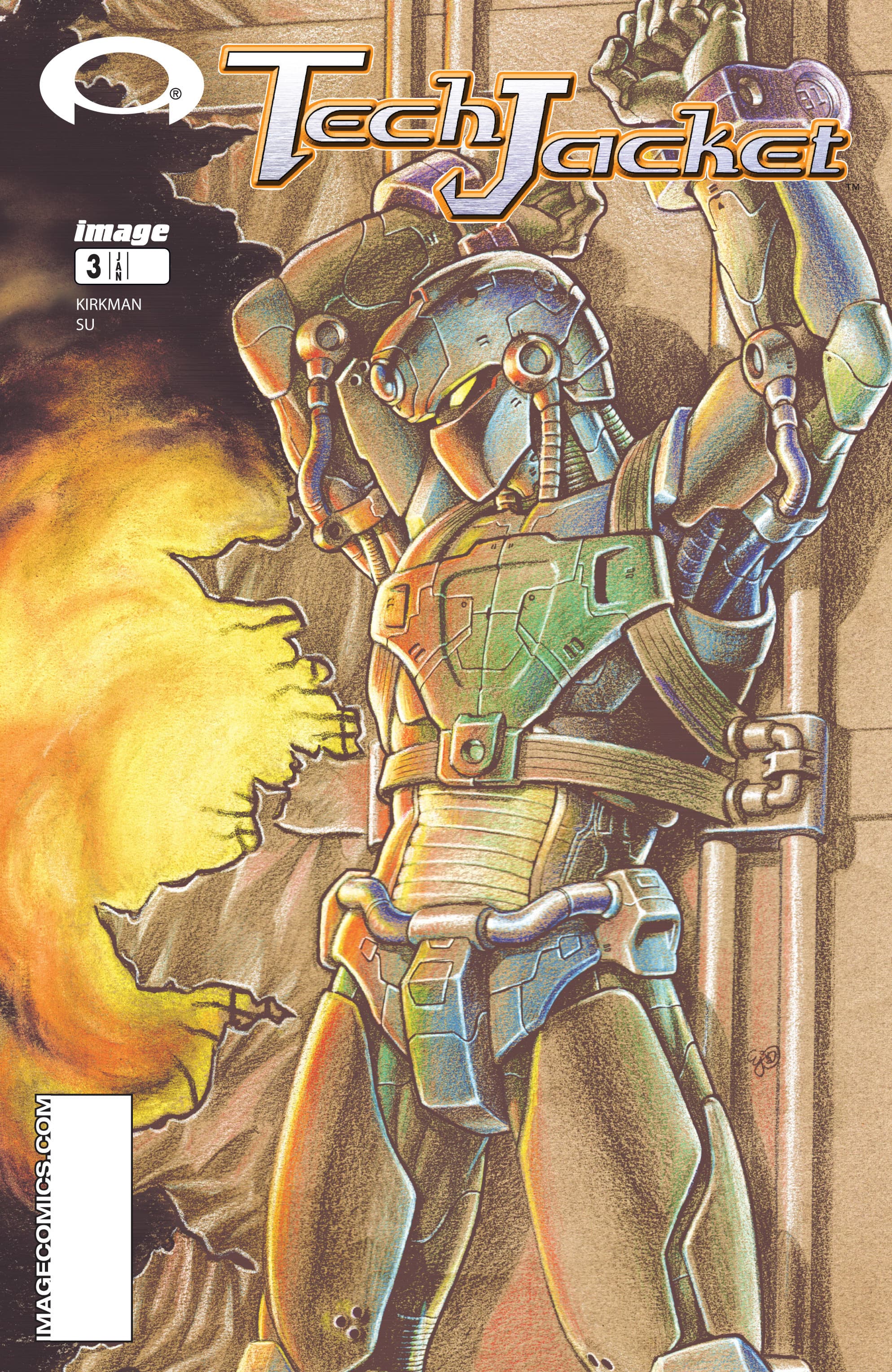 Tech Jacket #3 cover