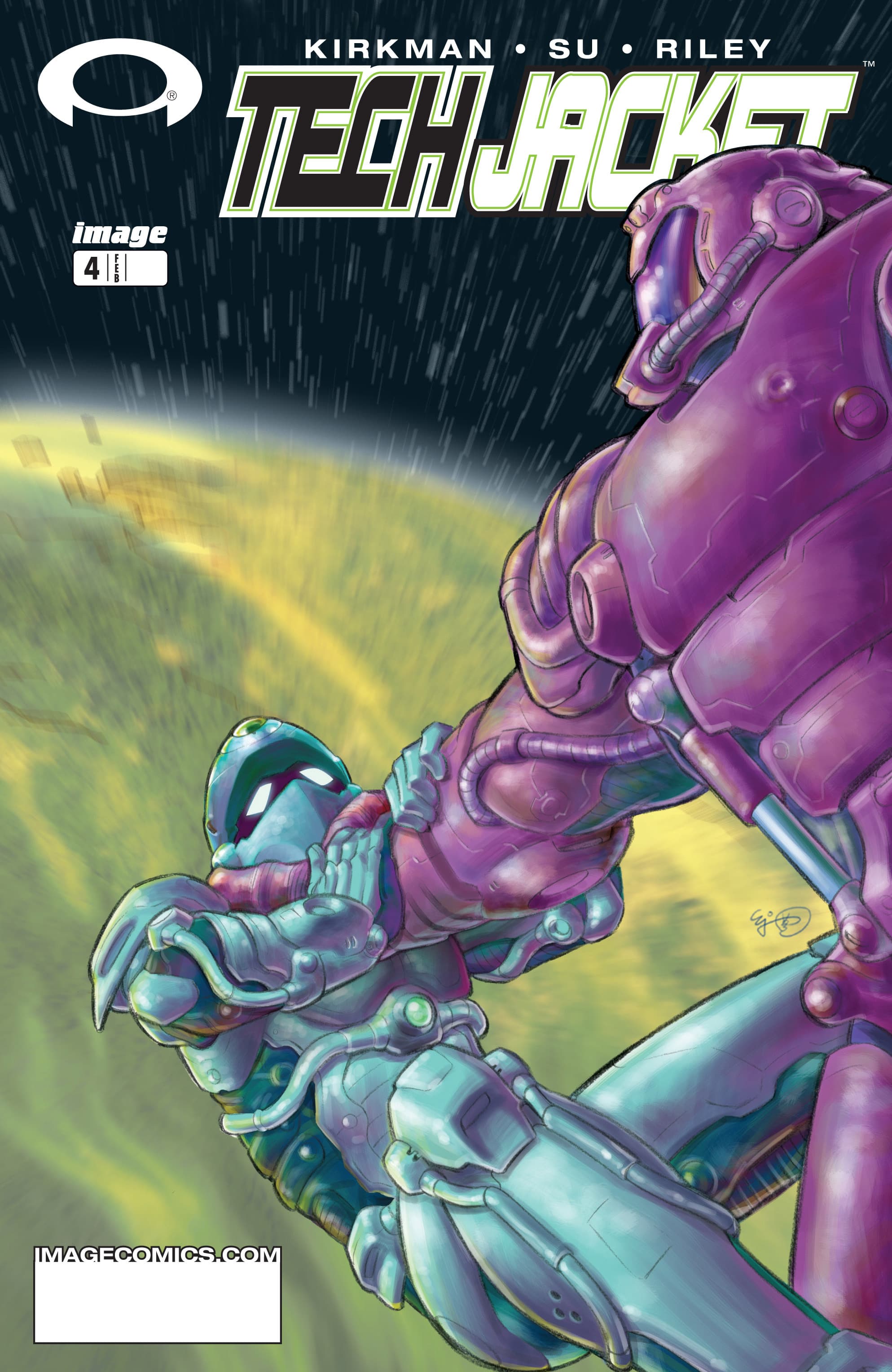 Tech Jacket #4 cover
