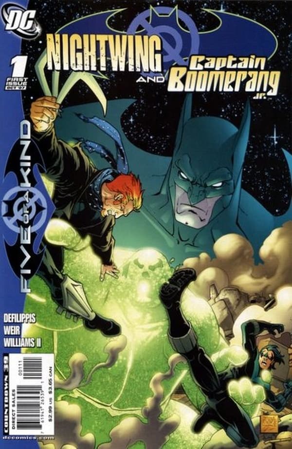 Outsiders: Five of a Kind - Nightwing/Boomerang #1 cover