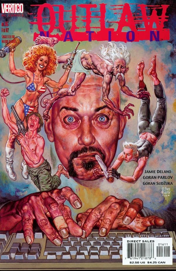 Outlaw Nation #16 cover