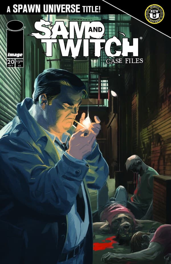 Sam and Twitch Case Files #20 cover