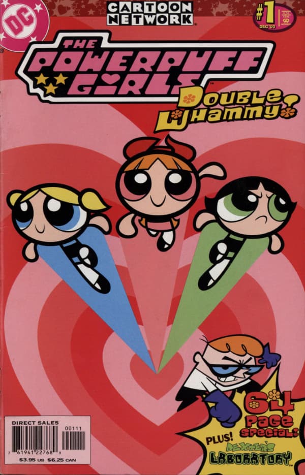 The Powerpuff Girls: Double Whammy cover — © DC Comics