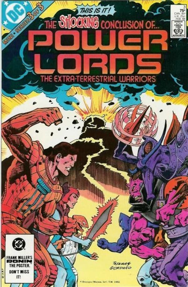 Power Lords #3 cover