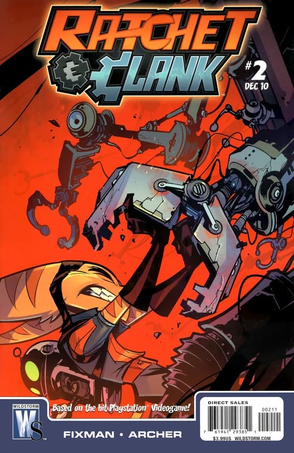 Ratchet & Clank #2 cover