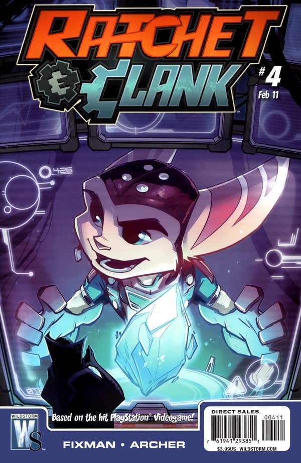 Ratchet & Clank #4 cover