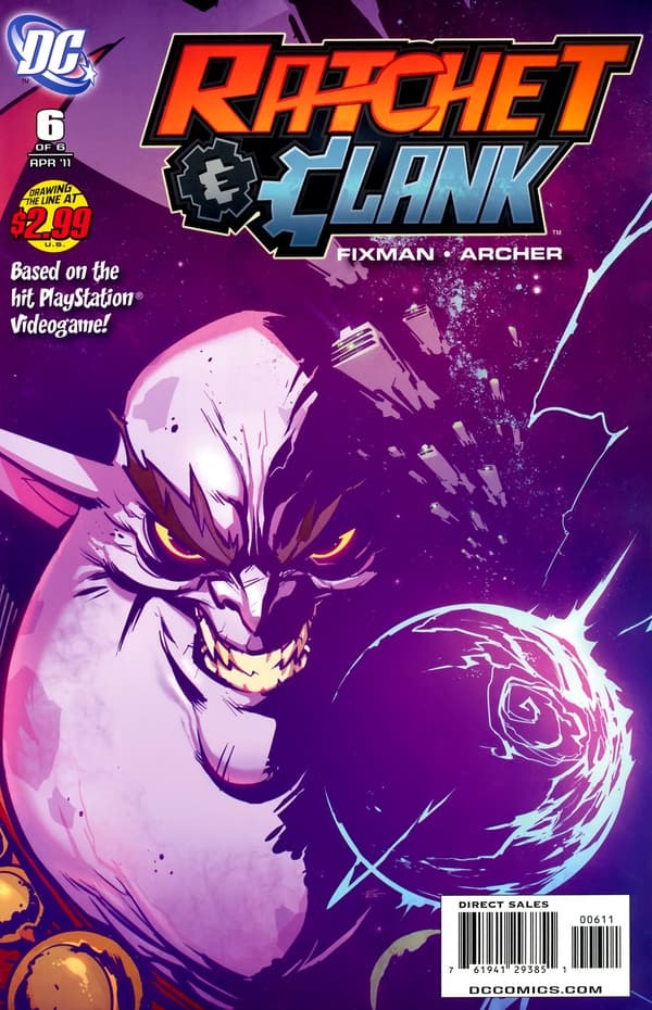 Ratchet & Clank #6 cover