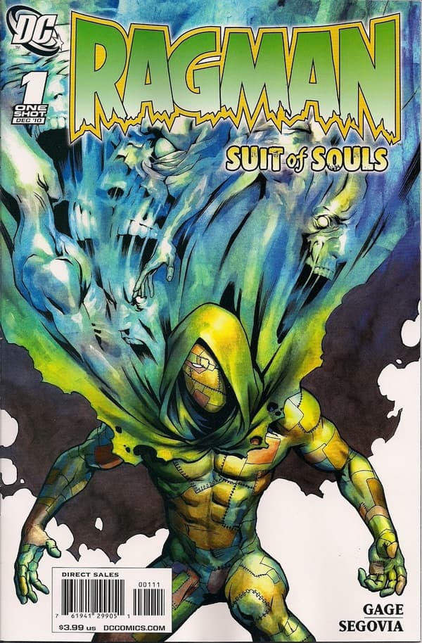 Ragman: Suit of Souls #1 cover