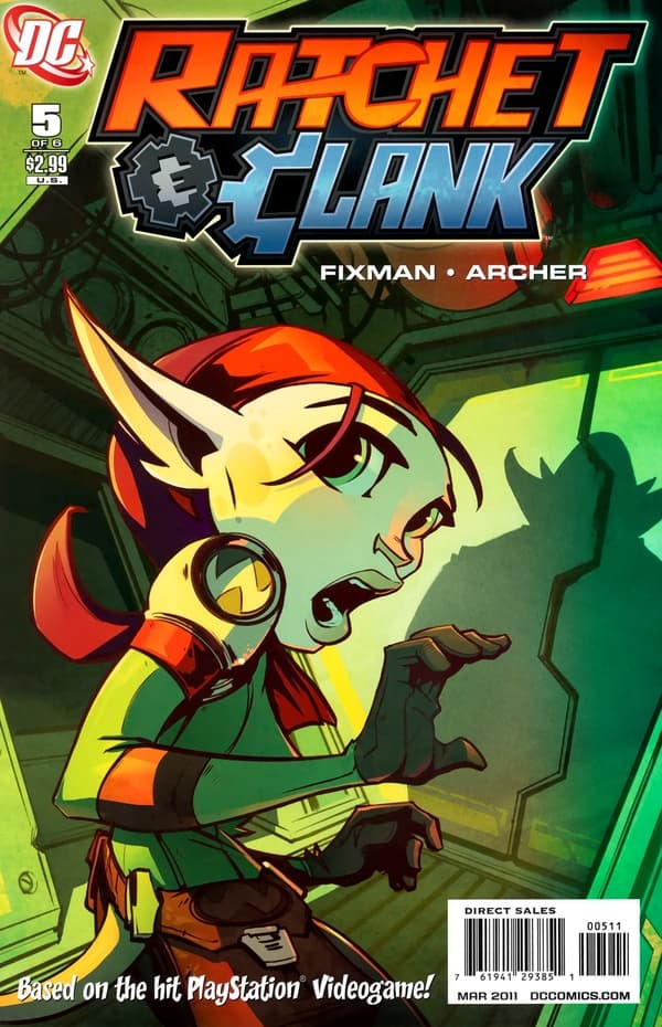 Ratchet & Clank #5 cover