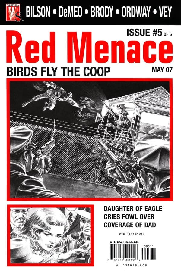 Red Menace #5 cover