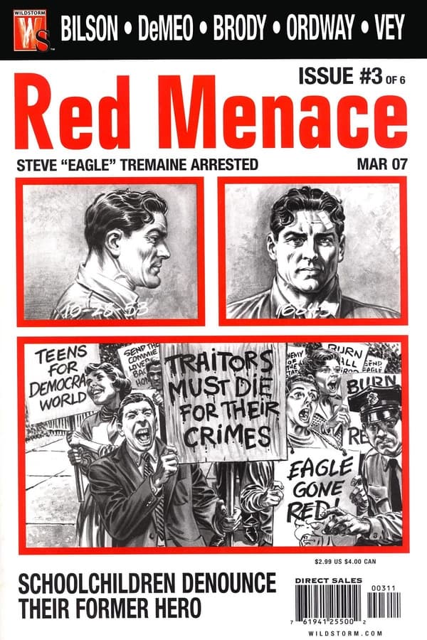 Red Menace #3 cover