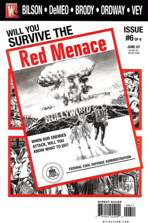 Red Menace #6 cover