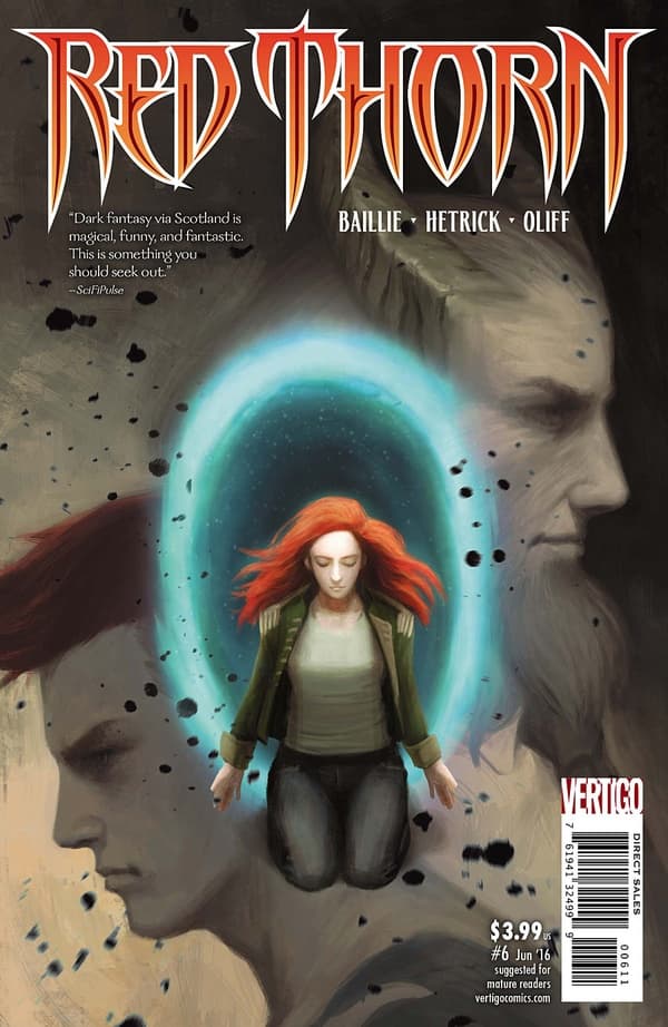 Red Thorn #6 cover