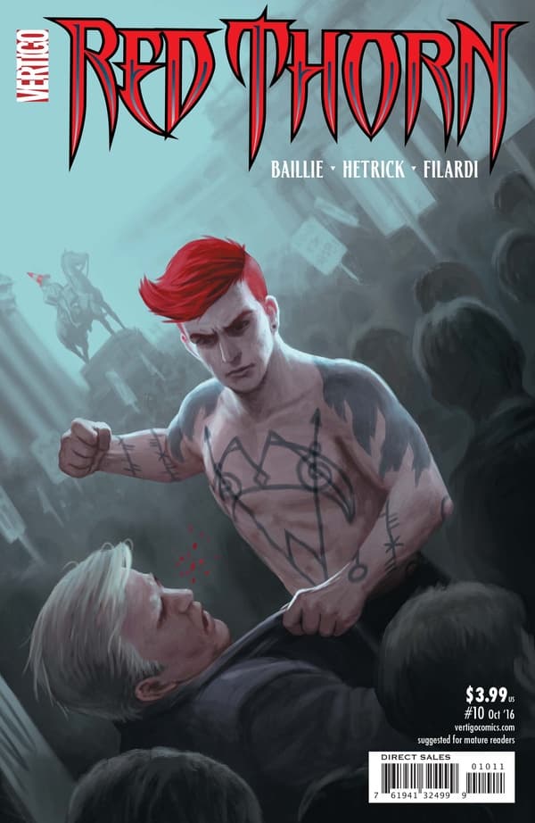 Red Thorn #10 cover