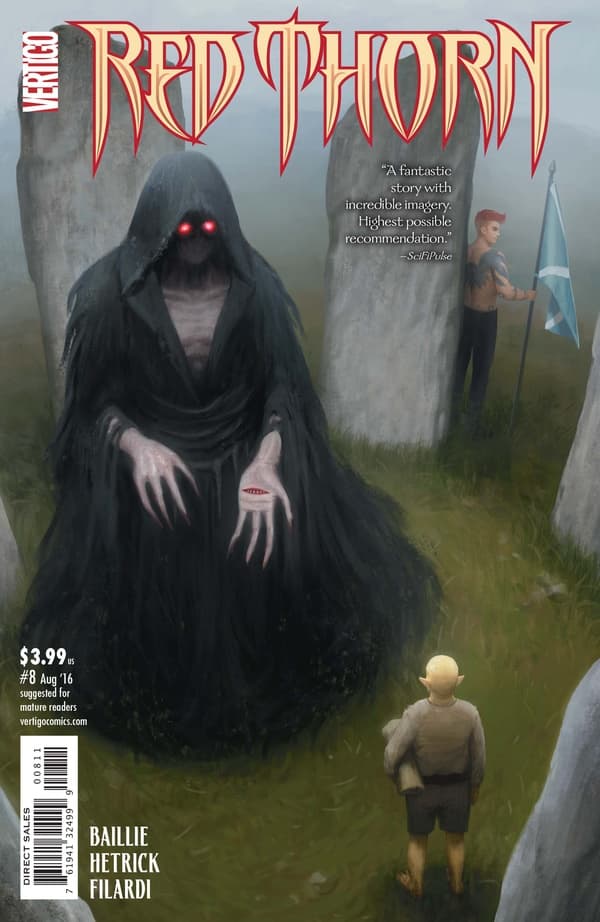 Red Thorn #8 cover