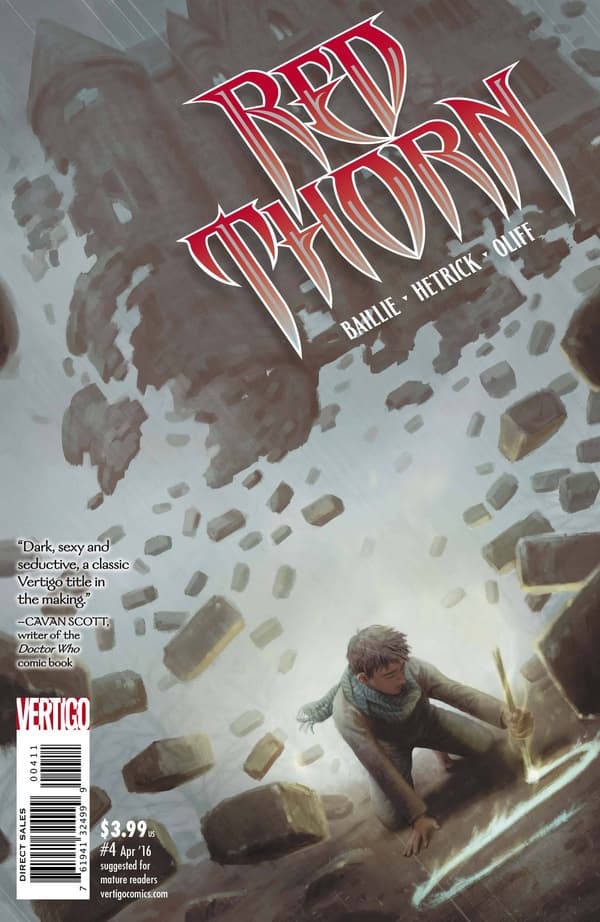 Red Thorn #4 cover