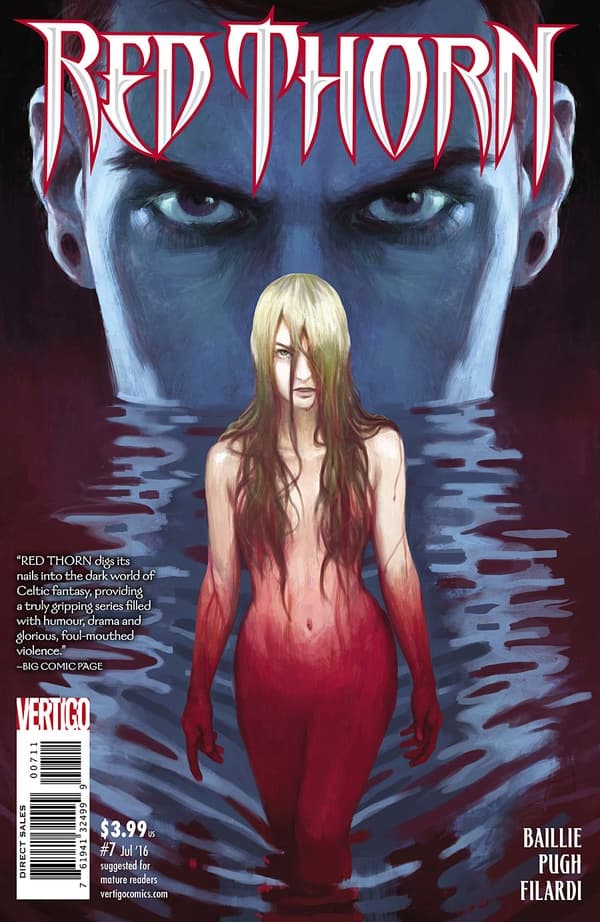 Red Thorn #7 cover