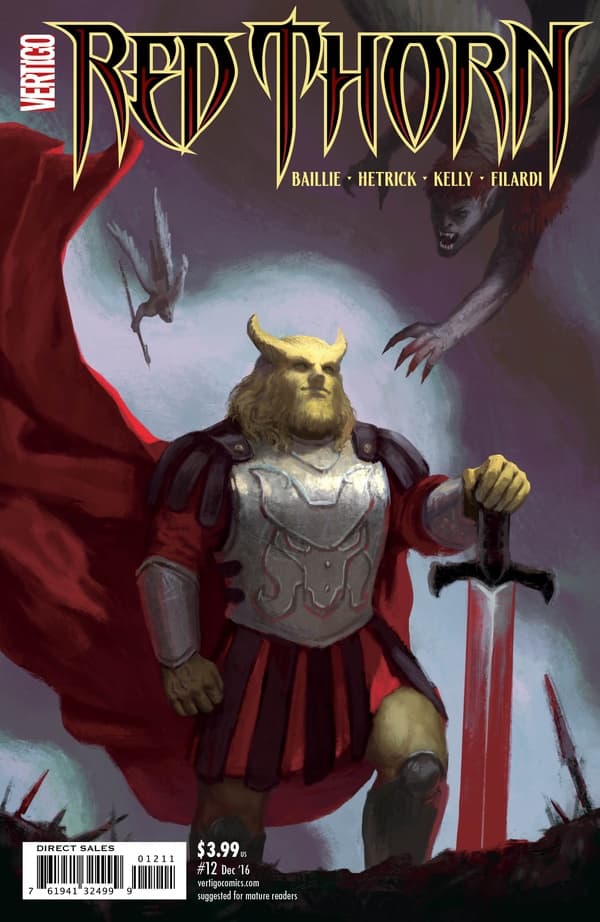 Red Thorn #12 cover
