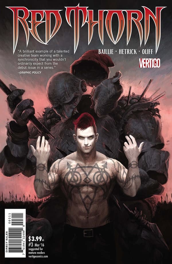 Red Thorn #3 cover