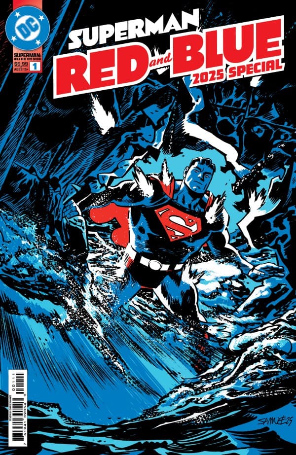 Superman: Red & Blue 2025 Special #1 cover