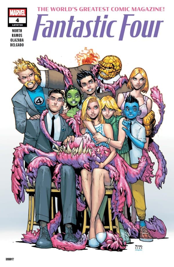 Fantastic Four #4 cover