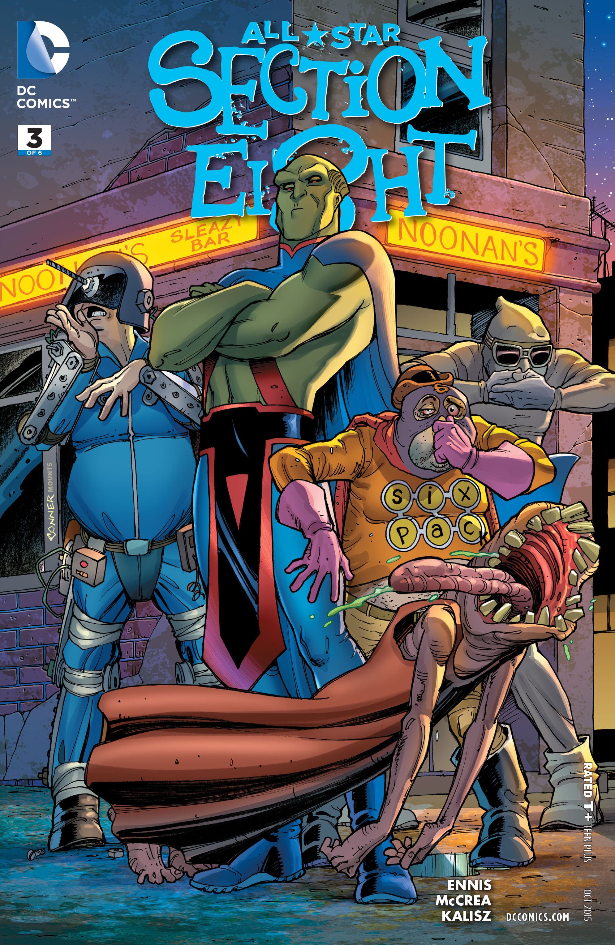 All-Star Section Eight #3 cover