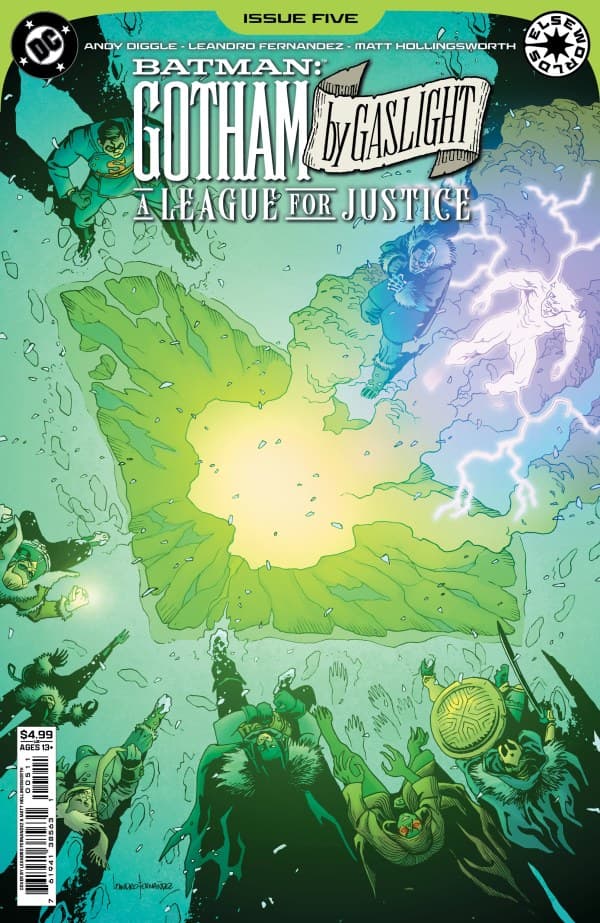 Batman: Gotham by Gaslight - A League for Justice #5 cover