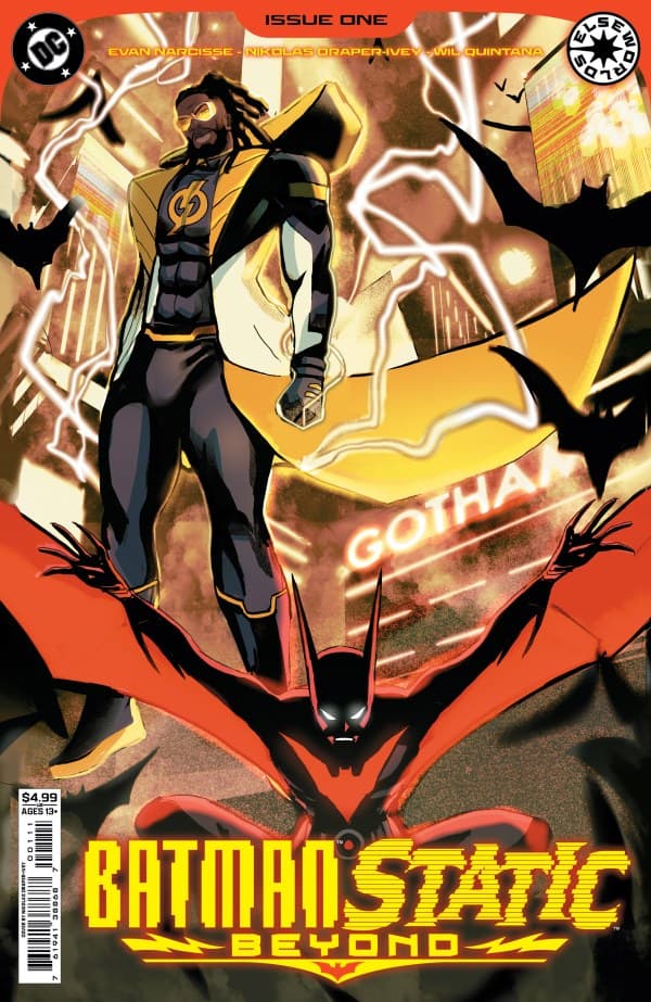 Batman/Static: Beyond #1 cover