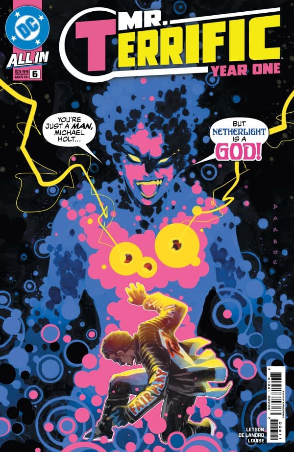 Mr. Terrific: Year One #6 cover