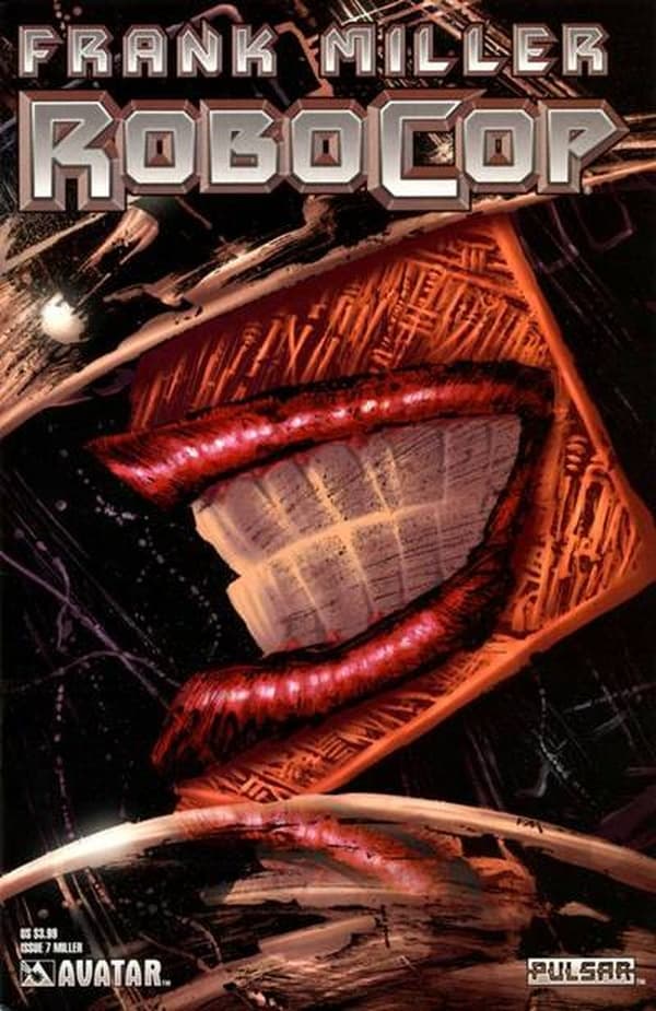 Frank Miller's RoboCop #7 cover