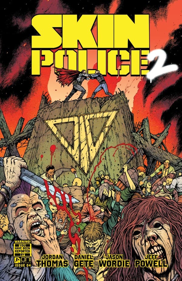 Skin Police 2 #4 cover