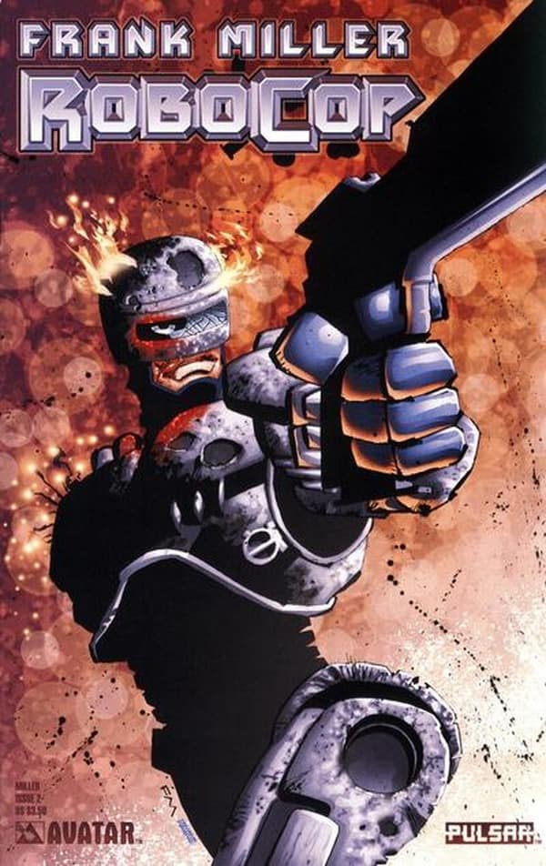 Frank Miller's RoboCop #2 cover