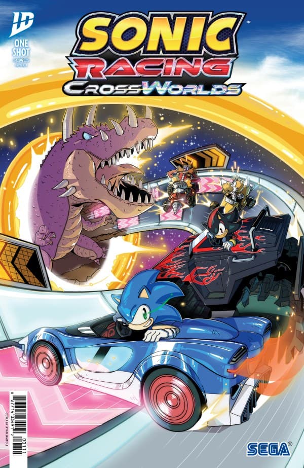 Sonic the Hedgehog: Sonic Racing CrossWorlds #1 cover