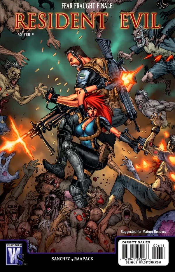 Resident Evil #6 cover