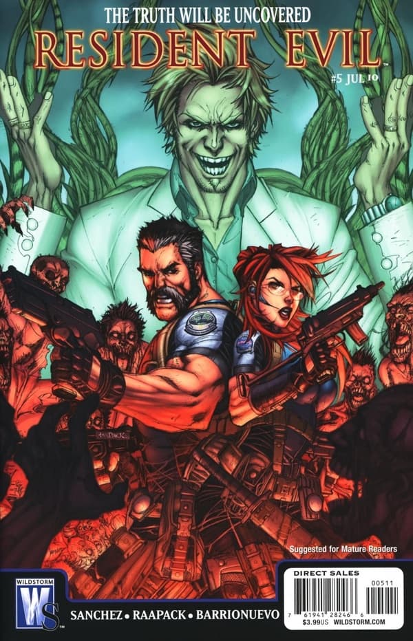 Resident Evil #5 cover