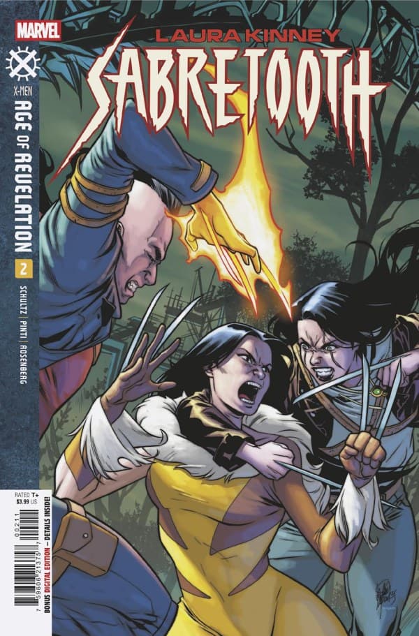 Laura Kinney: Sabretooth #2 cover