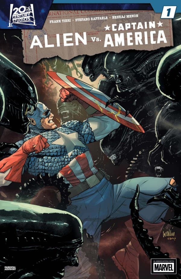 Alien vs. Captain America #1
