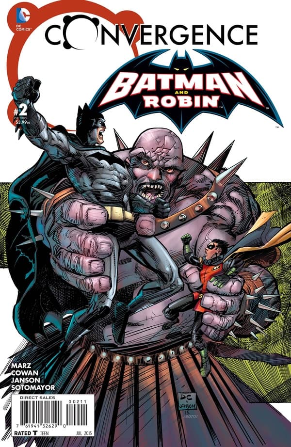 Convergence Batman and Robin #2 cover
