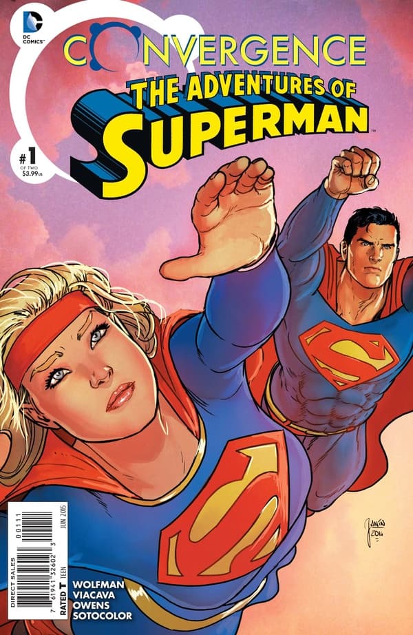 Convergence Adventures of Superman #1 cover