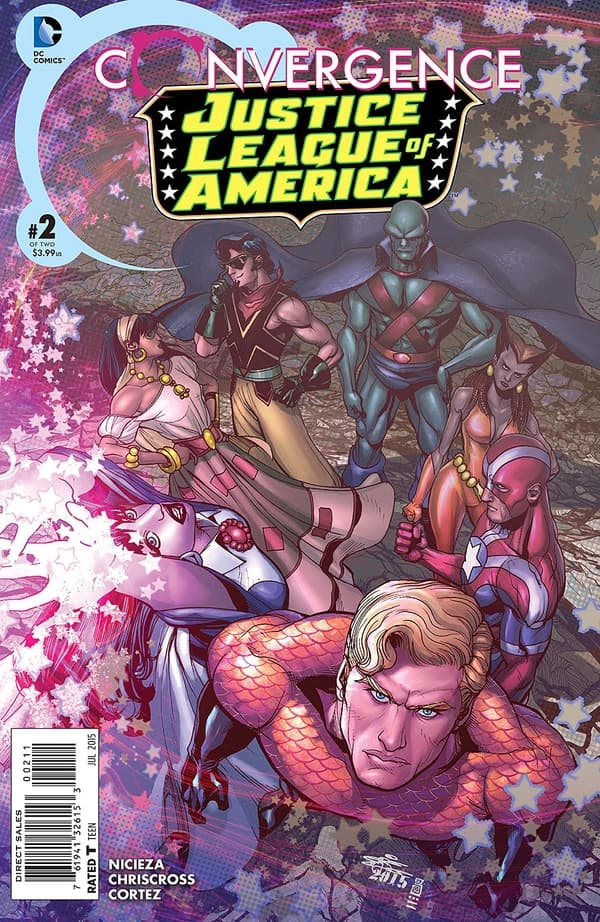 Convergence Justice League of America #2 cover
